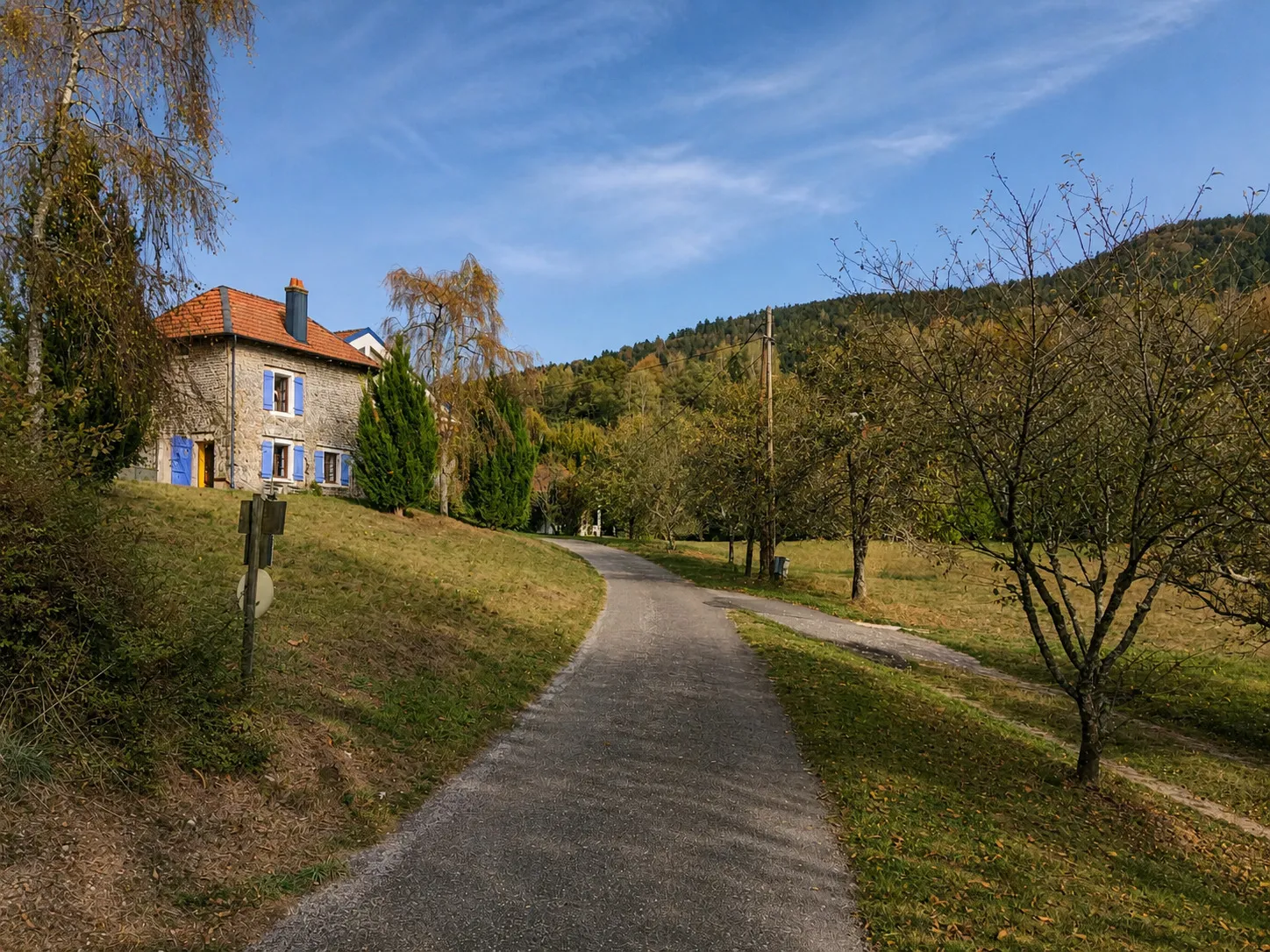 verger aux couleurs d’automne