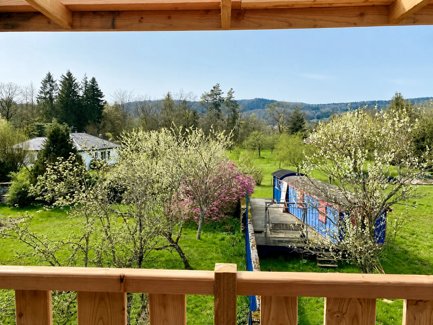 L’Hirondelle, vue depuis le logement